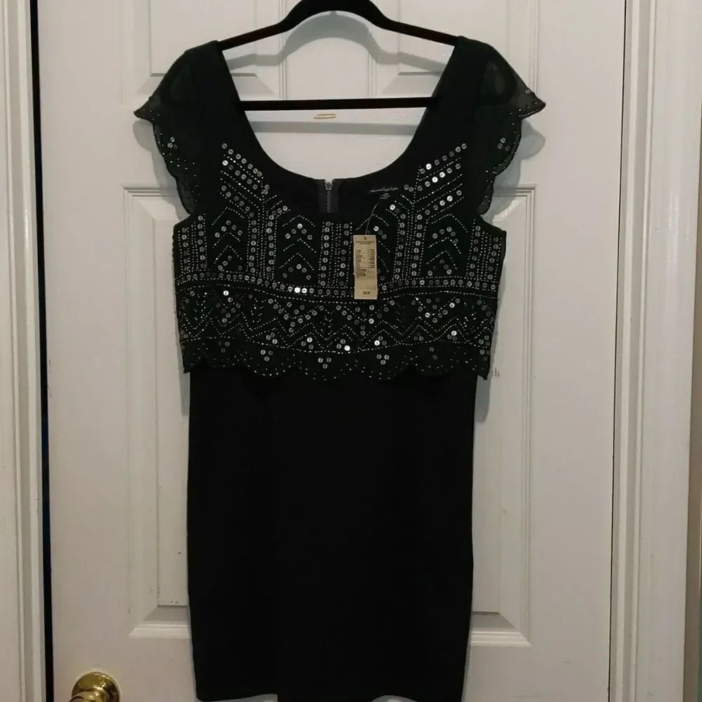 American Eagle Outfitters mini sequin dress Sz M